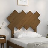  Uzglavlje za krevet boja meda 92x3x81 cm masivna borovina | shoptok.hr