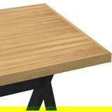 vidaXL Jedilna miza NOAIN 160x90x75 cm trdna borovina | Shoptok.si