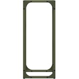  Stalak za drva za ogrjev Maslinasto zelena 25x25x60 cm | Eponuda.com