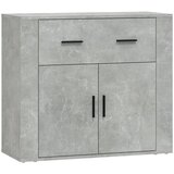 Maison Chic Komoda - Predalnik betonsko siva 80x33x70 cm inženirski les, (21718579) Cene