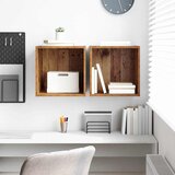 Ormar za Zid 2 pcs Staro drvo 37 x 37 x 37 cm Konstruirano drvo | shoptok.hr