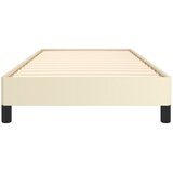  Okvir za krevet krem 90x190 cm od umjetne kože | shoptok.hr