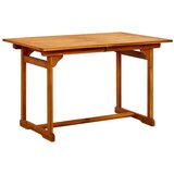  Vrtni blagovaonski stol (120-170) x 80 x 75 cm od drva bagrema | shoptok.hr