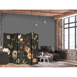  Paravan - Mysterious Garden - Butterflies Flying Over Flowers - Rustic Evening | shoptok.hr