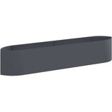vidaXL Povišeni vrtni krevet Antracit 220 x 40 x 40 cm Čelik - Antracit 220 cm Cijene