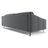 Makamii Siva baršunasti sofa 238 cm Nalu – | shoptok.hr