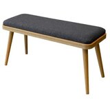 Hanah home vina Mini 1053 - Oak, Anthracite OakAnthracite Bench | ePonuda.com