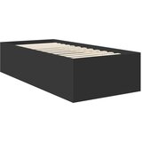  Okvir za krevet Crna 90 x 200 cm Konstruirano drvo - Crna 90 x 200 cm | shoptok.hr