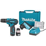 Makita akumulatorski odvrtač DF330DWE, Li-ion 10,8V/svetlo bušilica | ePonuda.com