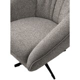 Stylife FOTELJ, rjavosiva tekstil | Shoptok.si