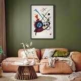  Slika - Wassily Kandinsky – Violett 80x120 U crnom drvenom okviru | shoptok.hr