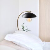 Hanah home stona lampa E27 socket, crno-zlatna Cene