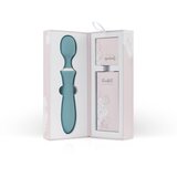 Bloom Orchid Wand - punjivi vibrator za masažu (tirkiz) | shoptok.hr