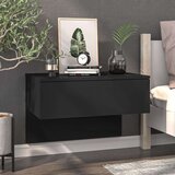  Zidni noćni ormarići 2 kom crni | shoptok.hr
