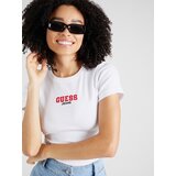 Guess Majica rdeča / črna / bela | Shoptok.si