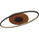  led plafonjera 40W, promenljiva boja svetla, crna/drvo SOLEA81 Cene