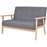  3-dijelna garnitura od tkanine tamnosiva | shoptok.hr