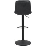 Unique Furniture Temno siv barski stol z nastavljivo višino Colville – | Shoptok.si