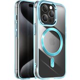AVIZAR Ohišje MagSafe za iPhone 15 Pro Crystal Color Back, Modra, (5000012611) | Shoptok.si