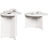  Kava Stol 2 pcs Bijelo Čvrsto borovo drvo | shoptok.hr
