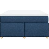  Krevet s oprugama i madracem plavi 140x200 cm od tkanine | shoptok.hr