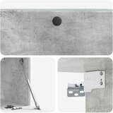 TV ormar za zid 78,5 x 31 x 30 cm Betonska siva | shoptok.hr