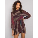 Italy Moda Dress-DHJ-SK-15265.90-dark brown Cijene