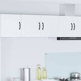 vidaXL Stenska kuhinjska omarica Visok sijaj bela 80 x 31 x 40 cm | Shoptok.si