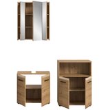 MID.YOU kopalnica ice, barva hrasta, 3-Delna | Shoptok.si