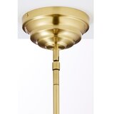 Jupiter 2074 - Luster na šipci PLATINO 3xE27/15W/230V zelena/zlatna | Eponuda.com
