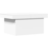 Furnova Klubska mizica bela 80x55x40 cm inženirski les, (21914507) | Shoptok.si