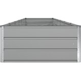  Sadilica Svijetlo siva 580 x 100 x 45 cm Cinkani čelik | shoptok.hr