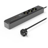 Hama distributer 3 uticnice, 2xusb-c/1xusb-a 100w, pd prekidac, 1.4m, crn ( 223192 ) | ePonuda.com