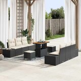  Sjedeća garnitura za vrt 9 kom. poliratan 239 x 62 x 85 cm | shoptok.hr