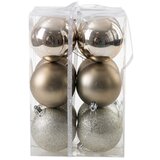 Olimp Sport Set ukrasa za jelku kugle 12 komada srebrna Icy Cene