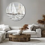  Okrugla slikana slika Jutro u oceanu | different dimensions | shoptok.hr