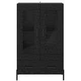  Highboard s ladicama Corona Crni hrast 69,5 x 31 x 115 cm | shoptok.hr