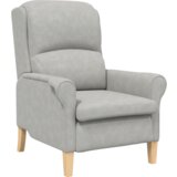  Svjetlosiva fotelja Svjetlosiva Tkanina Standard Ergonomska | shoptok.hr