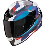 Scorpion kaciga Exo-491 abilis black blue red Cene