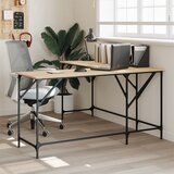 vidaXL Radni stol boja hrasta sonome 149x149x75 cm konstruirano drvo | shoptok.hr