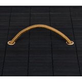  Košara za rublje od bambusa s 2 odjeljka crna 100 L | shoptok.hr