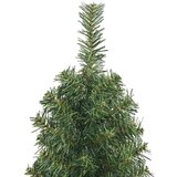 vidaXL Umestno božično drevo Zelena 150 cm PVC in Jeklo in Plastika | Shoptok.si