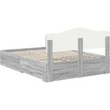  Konstrukcija postelje Siva Sonoma 140 x 200 cm Konstruiran les, (5000102421) | Shoptok.si
