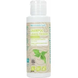 Greenatural Šampon z lanovim oljem in koprivo - 100 ml