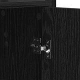  za knjige Crni hrast 60 x 24 x 161 cm Konstruirano drvo | shoptok.hr