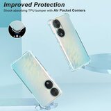 Techsuit Shockproof Clear Silicone prozorna maskica odporna na udarce za Honor 90 Pro | Shoptok.si