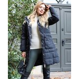 Resti Black Women's Long Winter Jacket with Synthetic Insulation - Clothing | Shoptok.si