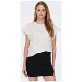 Only Majice & Polo majice 15255618 LIRIS Bela | Shoptok.si