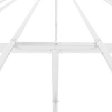 Metalni okvir za krevet bijeli 120 x 190 cm | shoptok.hr