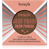 Benefit Goof Proof Brow Powder puder za obrve nijansa 3,75 Warm Medium Brown 1,9 g | shoptok.hr